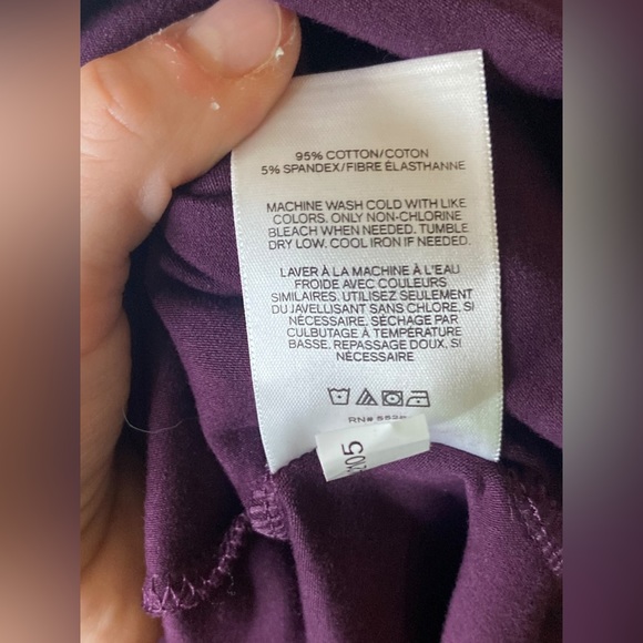 *DONATING SOON* Express NWT small plum skater dress with shorts attached - Picture 5 of 7